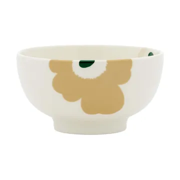 Unikko kulho 3 dl - Beige-white-light sand-dark green - Marimekko