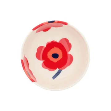 Unikko kulho 3 dl - White-red-blue - Marimekko