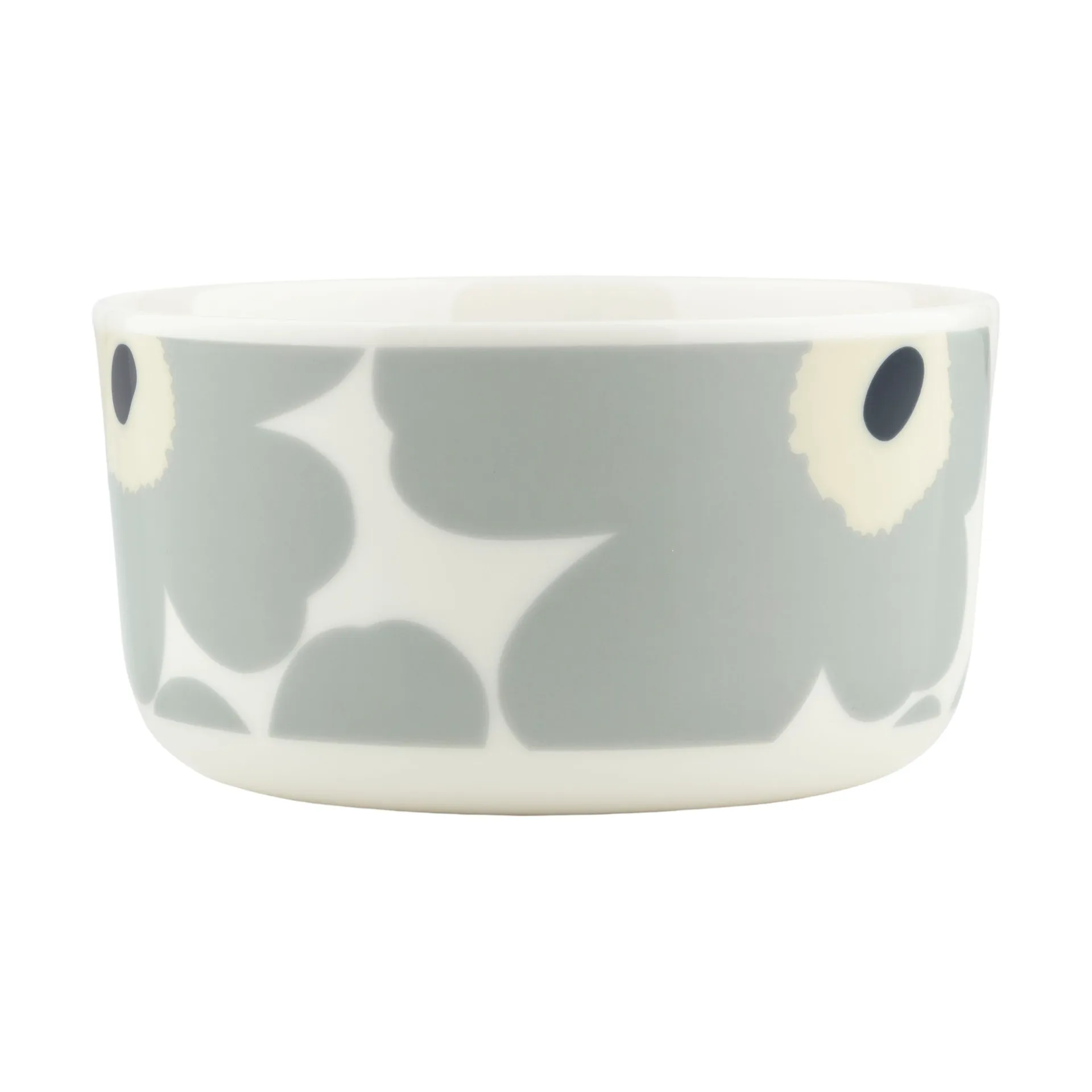 Unikko kulho 5 dl, White-light grey-sand-dark blue Marimekko