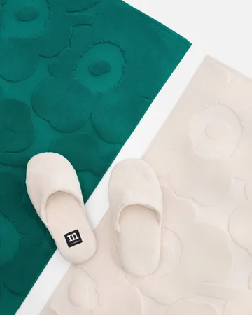 Unikko-kylpyhuonematto - Emerald - Marimekko