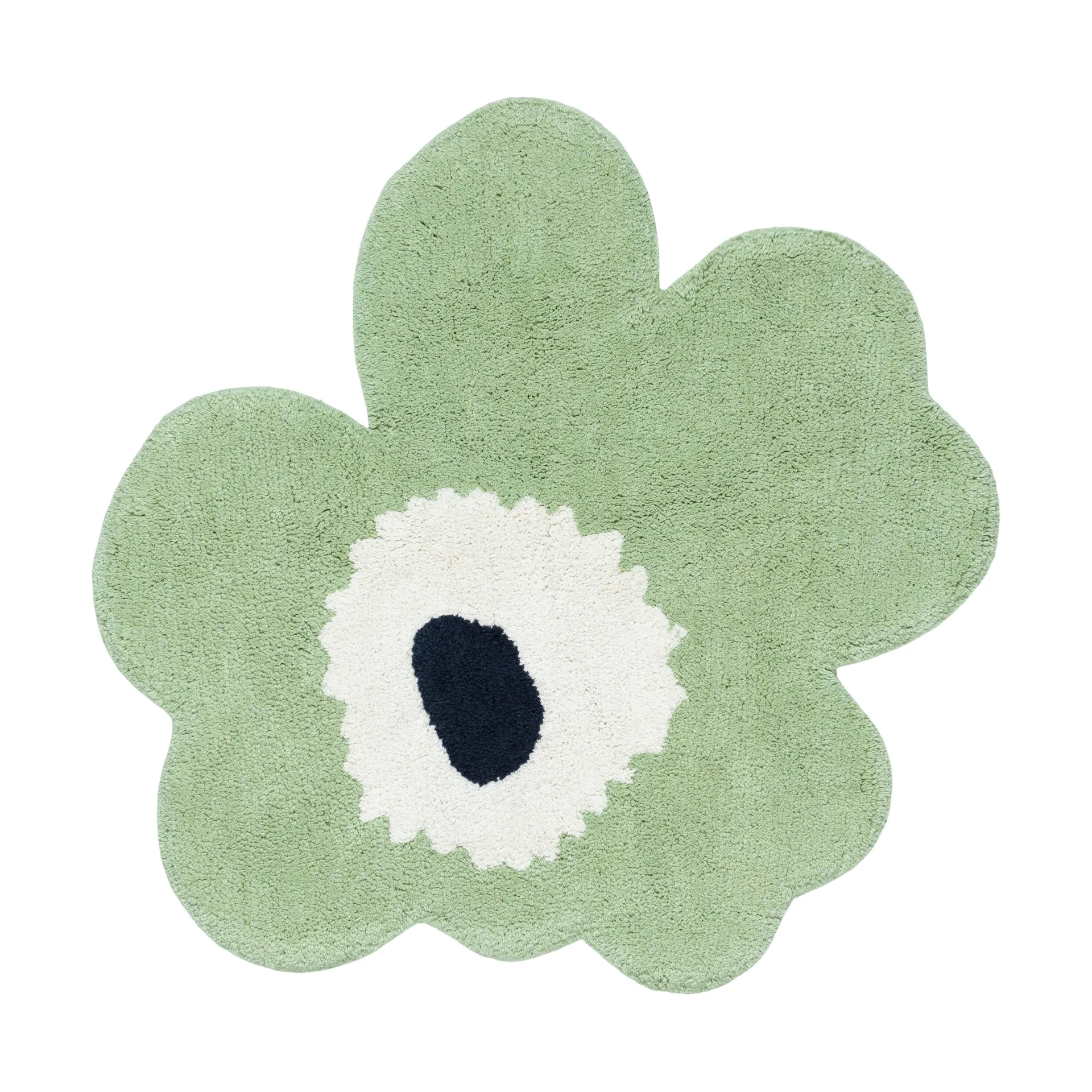Unikko kylpymatto 73x74 cm, Sage-off white Marimekko