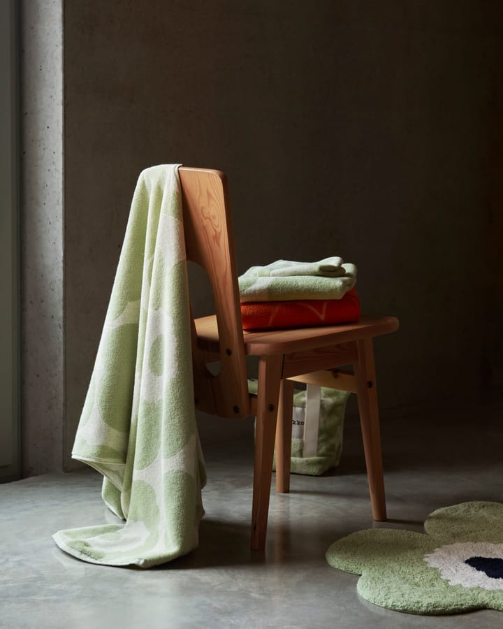 Unikko kylpymatto 73x74 cm, Sage-off white Marimekko