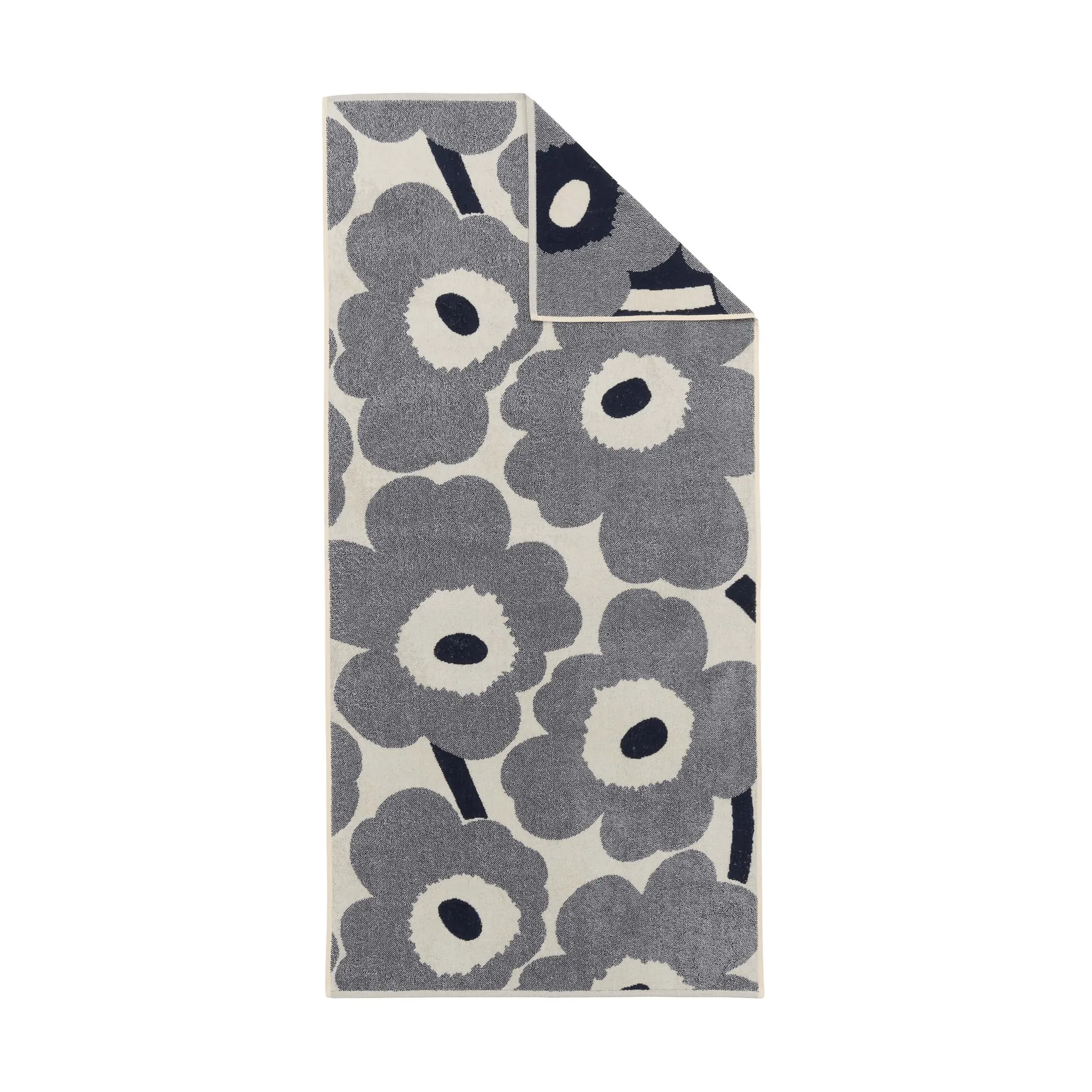 Unikko kylpypyyhe 70 x 150 cm, Off white-blueberry Marimekko