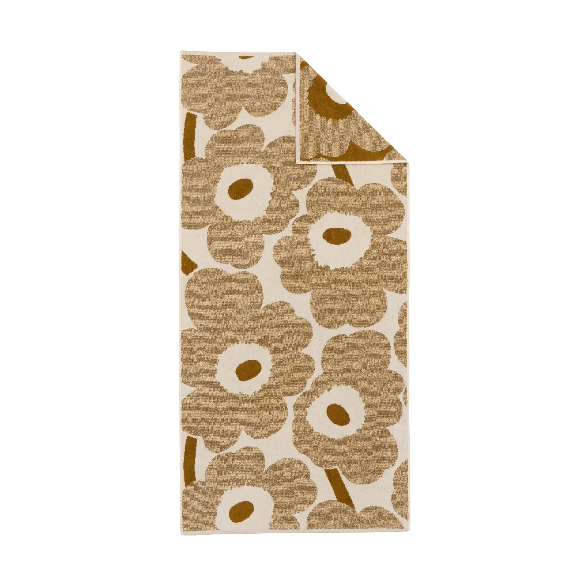 Unikko kylpypyyhe 70 x 150 cm, Off white-pronssi Marimekko
