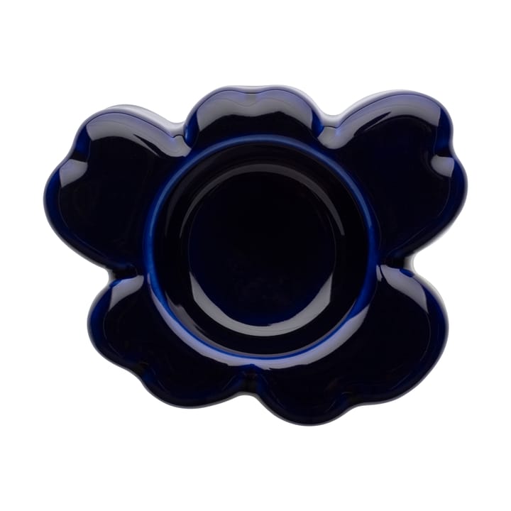 Unikko-kynttilälyhty 3x10 cm, Cobalt Marimekko