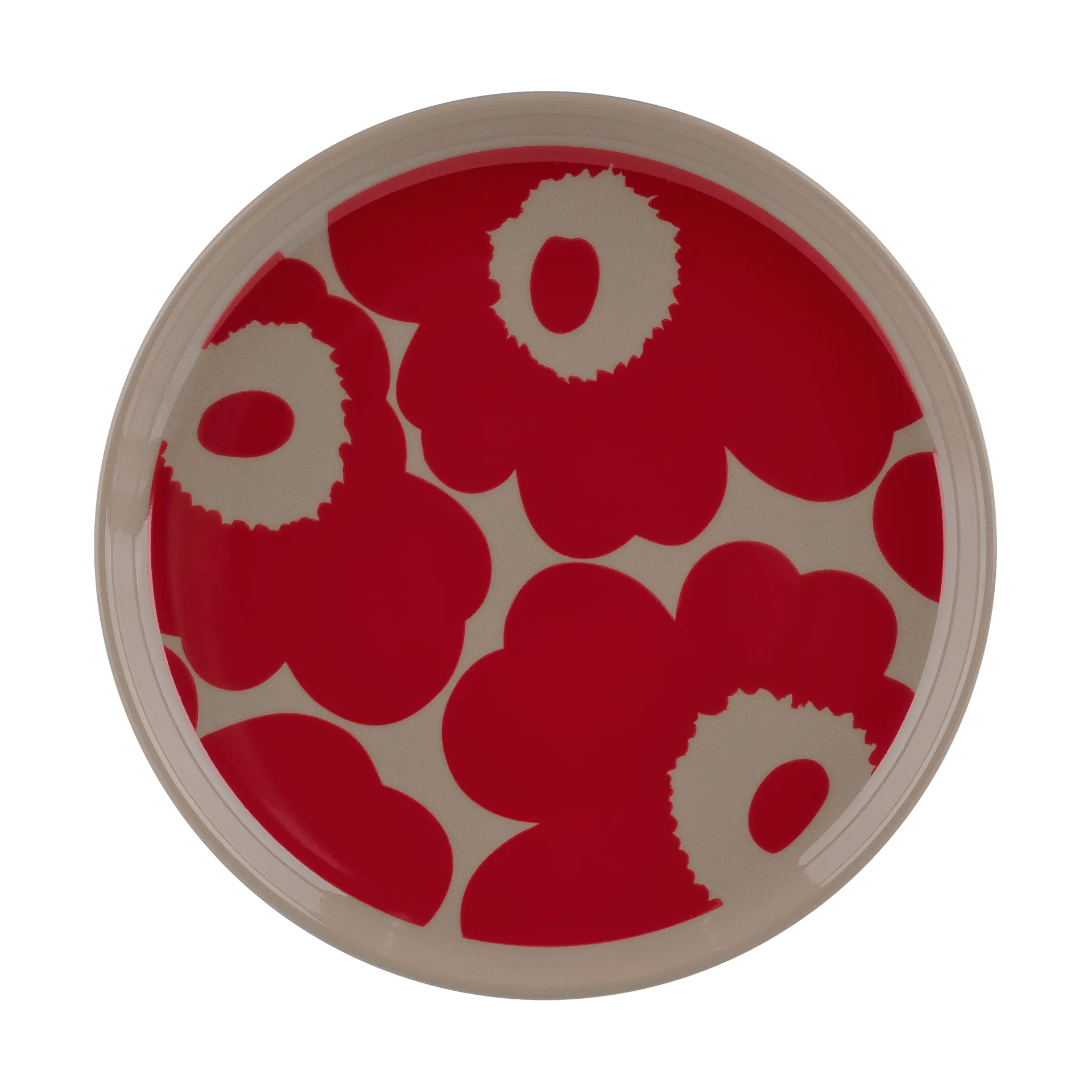 Unikko lautanen Ø13.5 cm, Terra-red Marimekko
