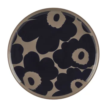 Unikko lautanen Ø 20 cm - Terra-tummansininen - Marimekko