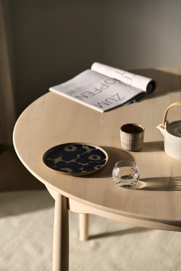 Unikko lautanen Ø 20 cm - Terra-tummansininen - Marimekko