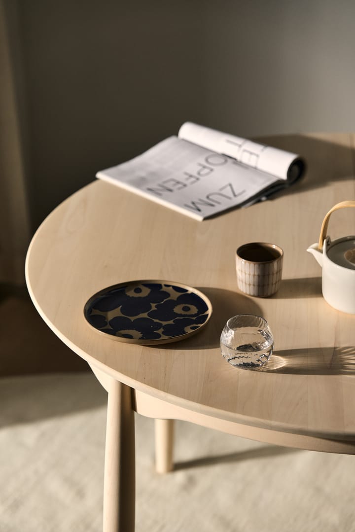 Unikko lautanen Ø 20 cm, Terra-tummansininen Marimekko