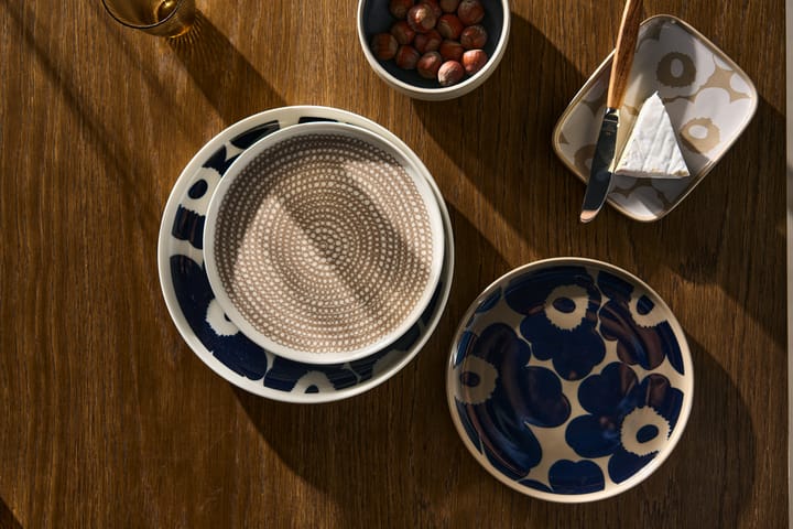 Unikko lautanen Ø 20 cm, Terra-tummansininen Marimekko