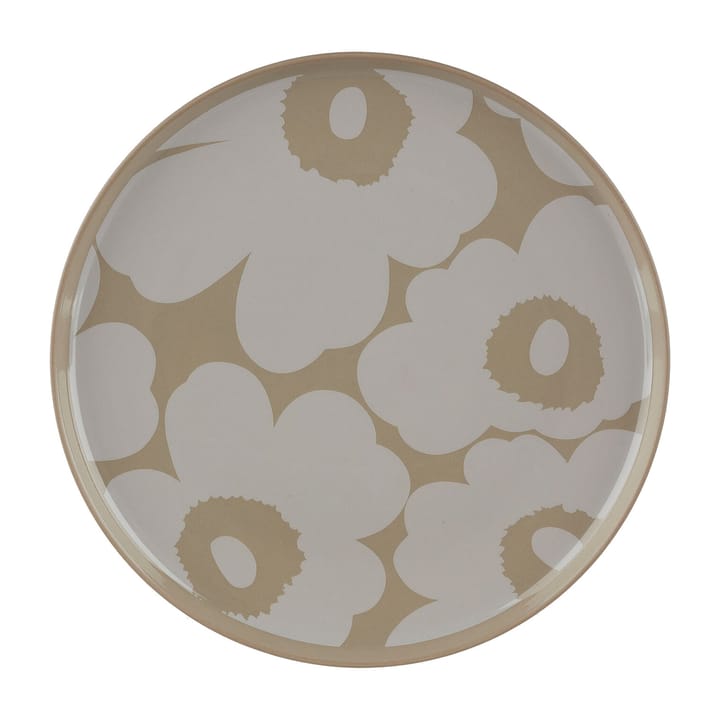 Unikko lautanen Ø 20 cm - terra-valkoinen - Marimekko