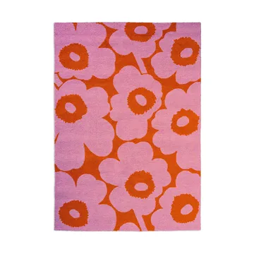 Unikko matto ulkokäyttöön - Pink-oranssi, 250x350 cm - Marimekko