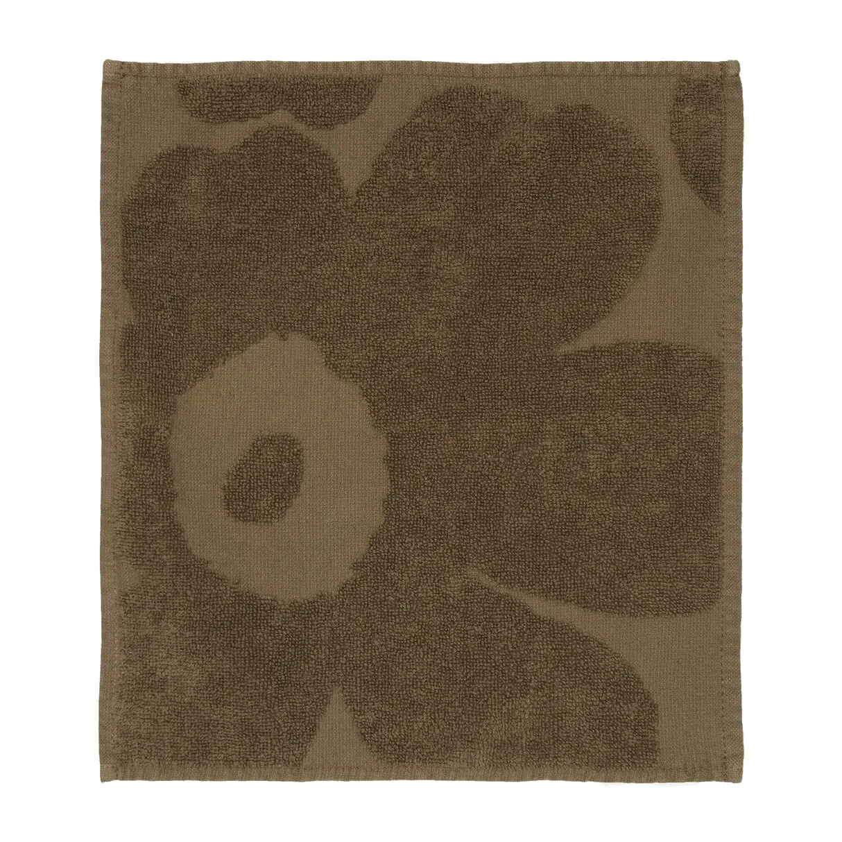 Unikko Mini pyyhe 30 x 30 cm, dark sand Marimekko