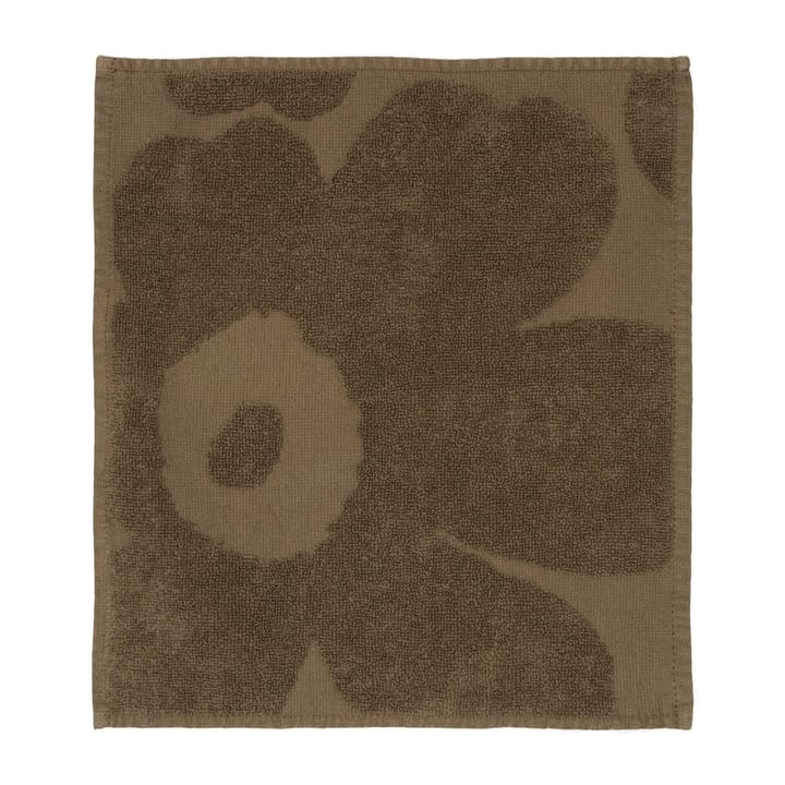 Unikko Mini -pyyhe 30 x 30 cm - dark sand - Marimekko