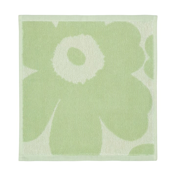 Unikko Mini pyyhe 30 x 30 cm - Off white-sage - Marimekko