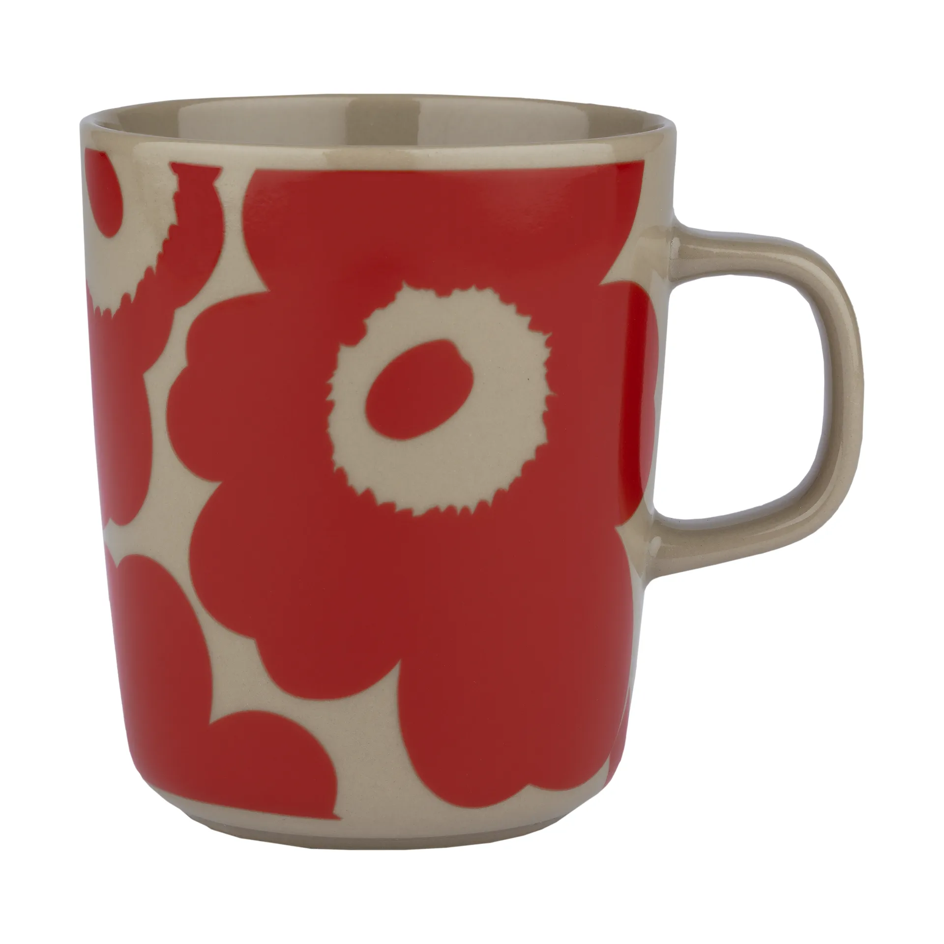 Unikko muki 25 cl, Terra-red Marimekko