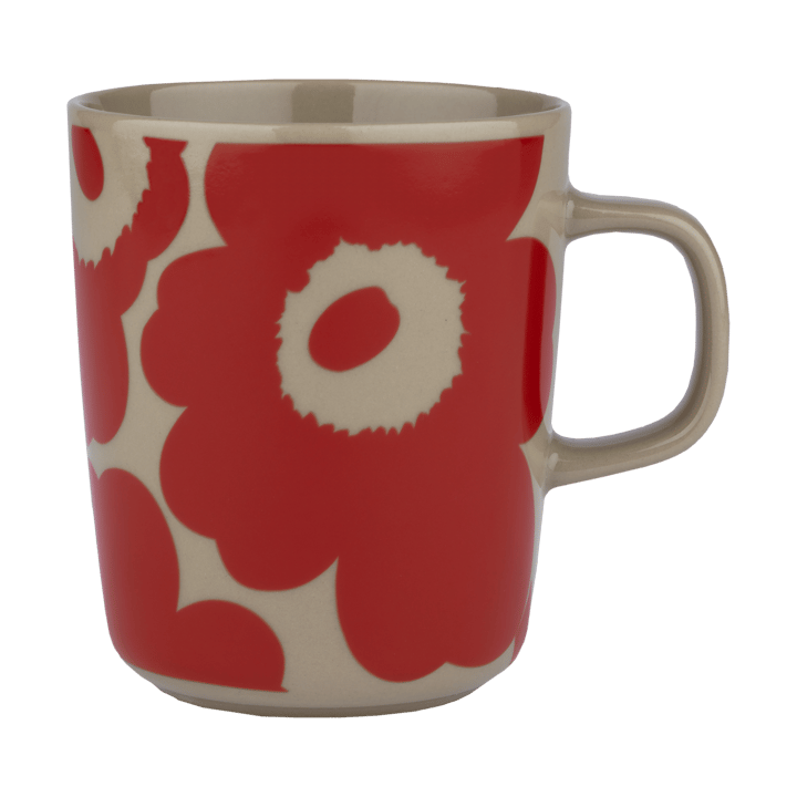 Unikko muki 25 cl - Terra-red - Marimekko