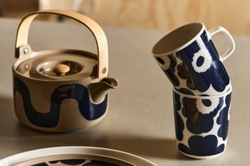 Unikko muki 25 cl - Valkoinen-tummansininen - Marimekko