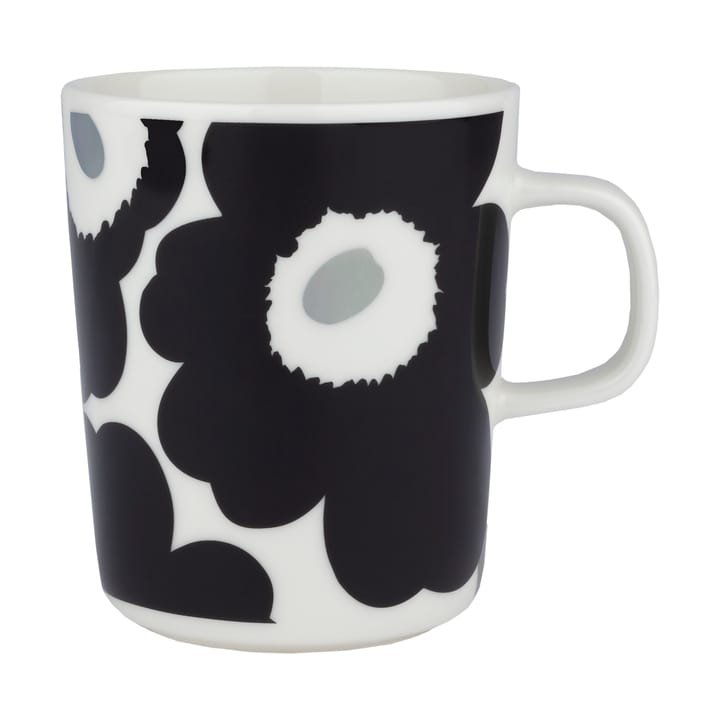 Unikko muki 25 cl - White-coal-silver - Marimekko