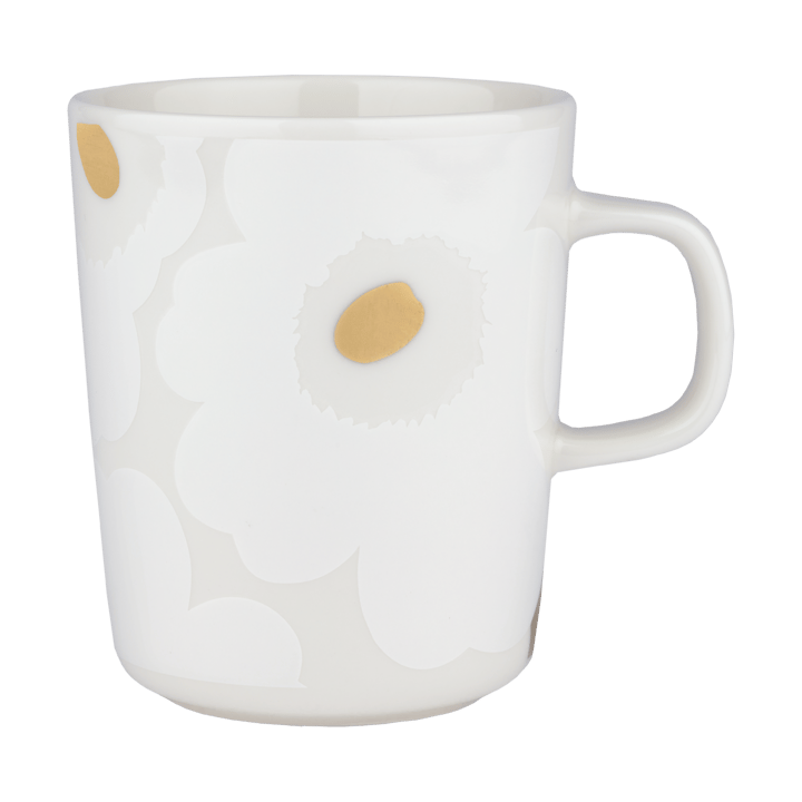 Unikko muki 25 cl - White-gold - Marimekko