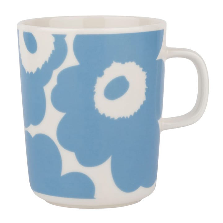 Unikko muki 25 cl - White-sky blue - Marimekko