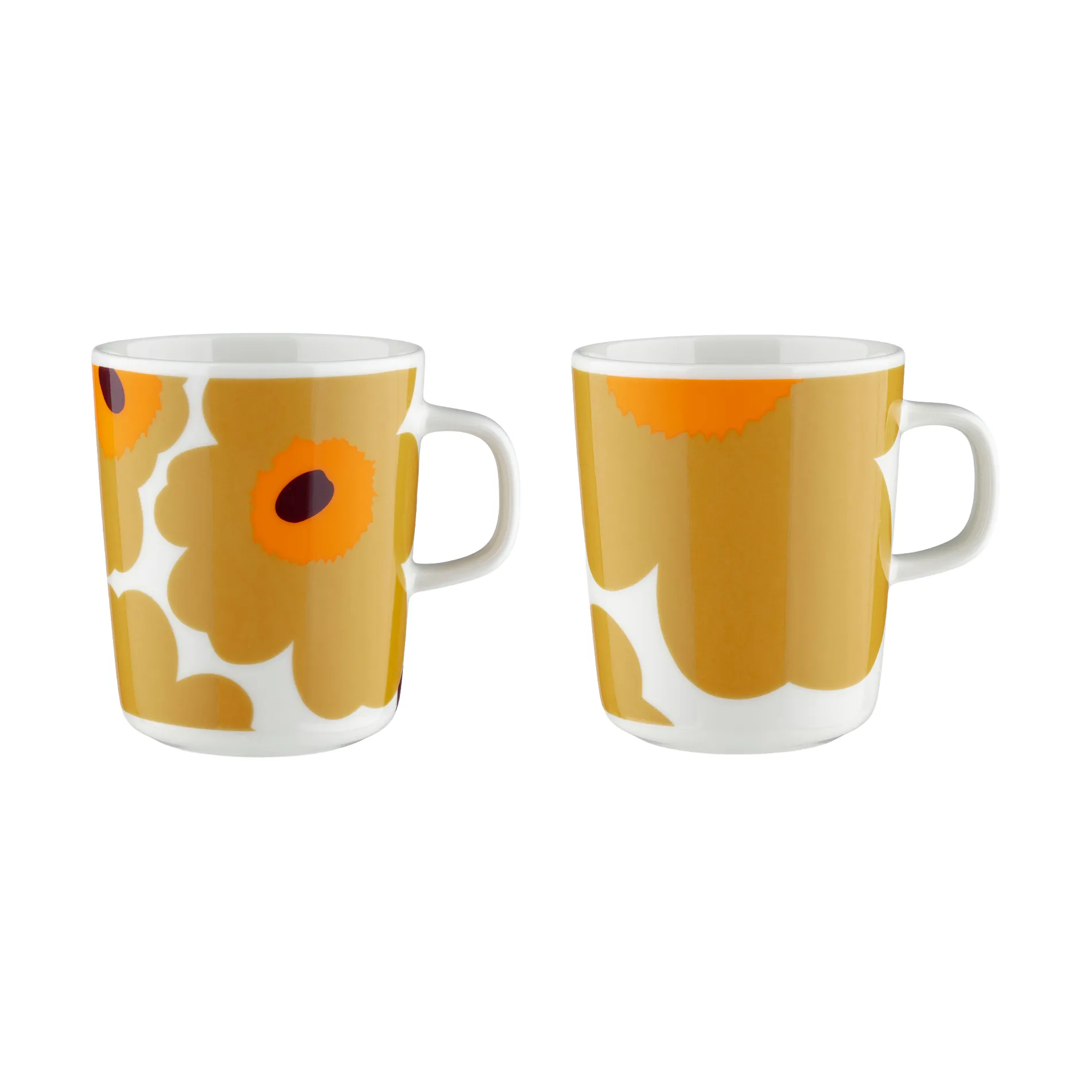 Unikko muki 2,5 dl 2-pakkaus, Valkoinen Marimekko