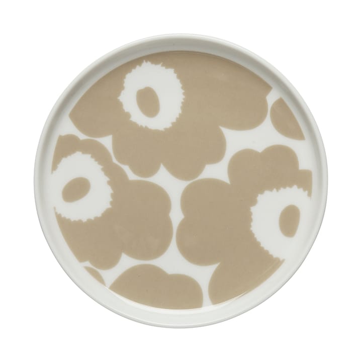 Unikko plate Ø 13.5 cm - Valkoinen-beige - Marimekko