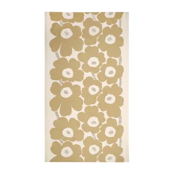 Unikko pöytäliina 140 x 250 cm - Beige-silver-white - Marimekko
