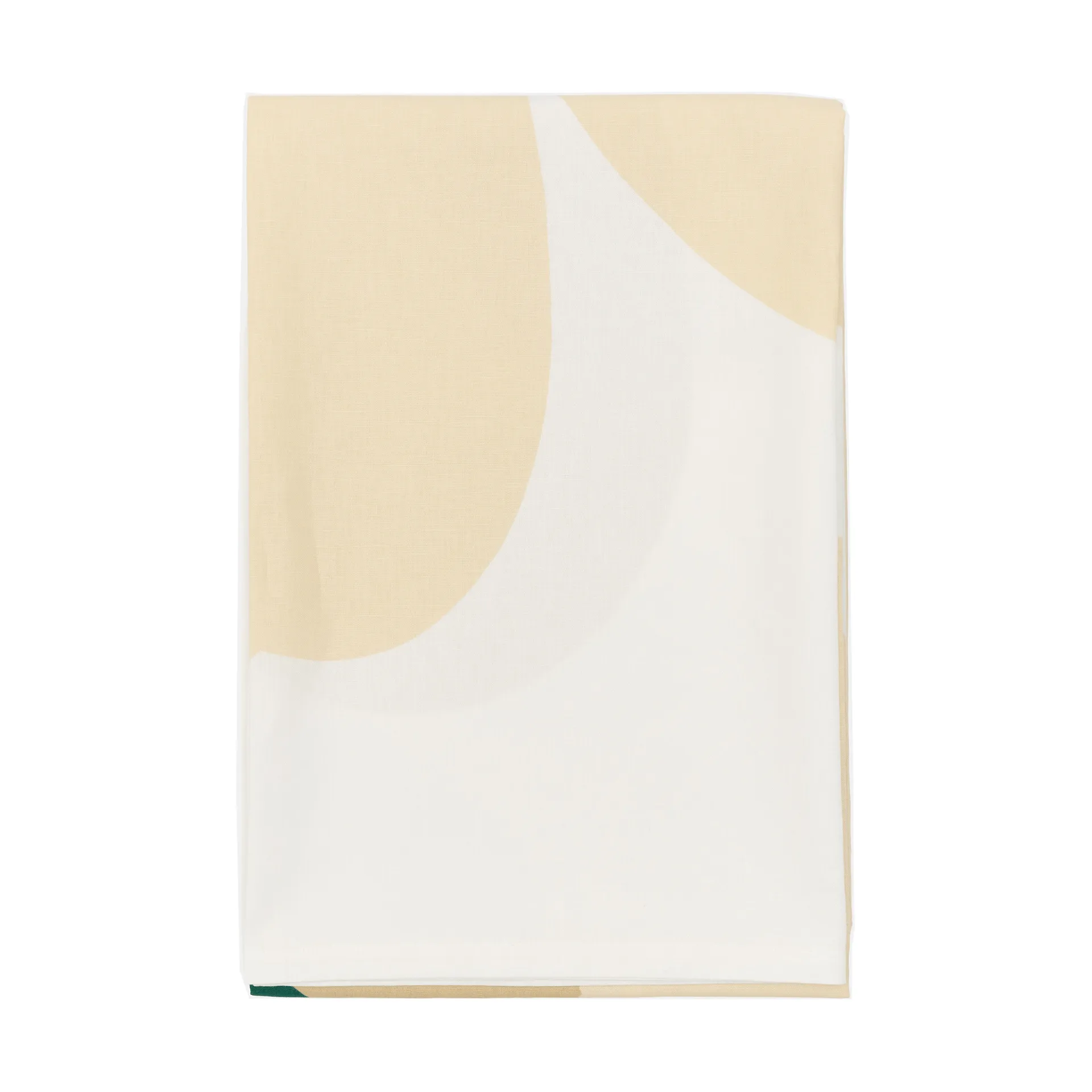 Unikko pöytäliina, White-hiekanvärinen-smaragdi Marimekko