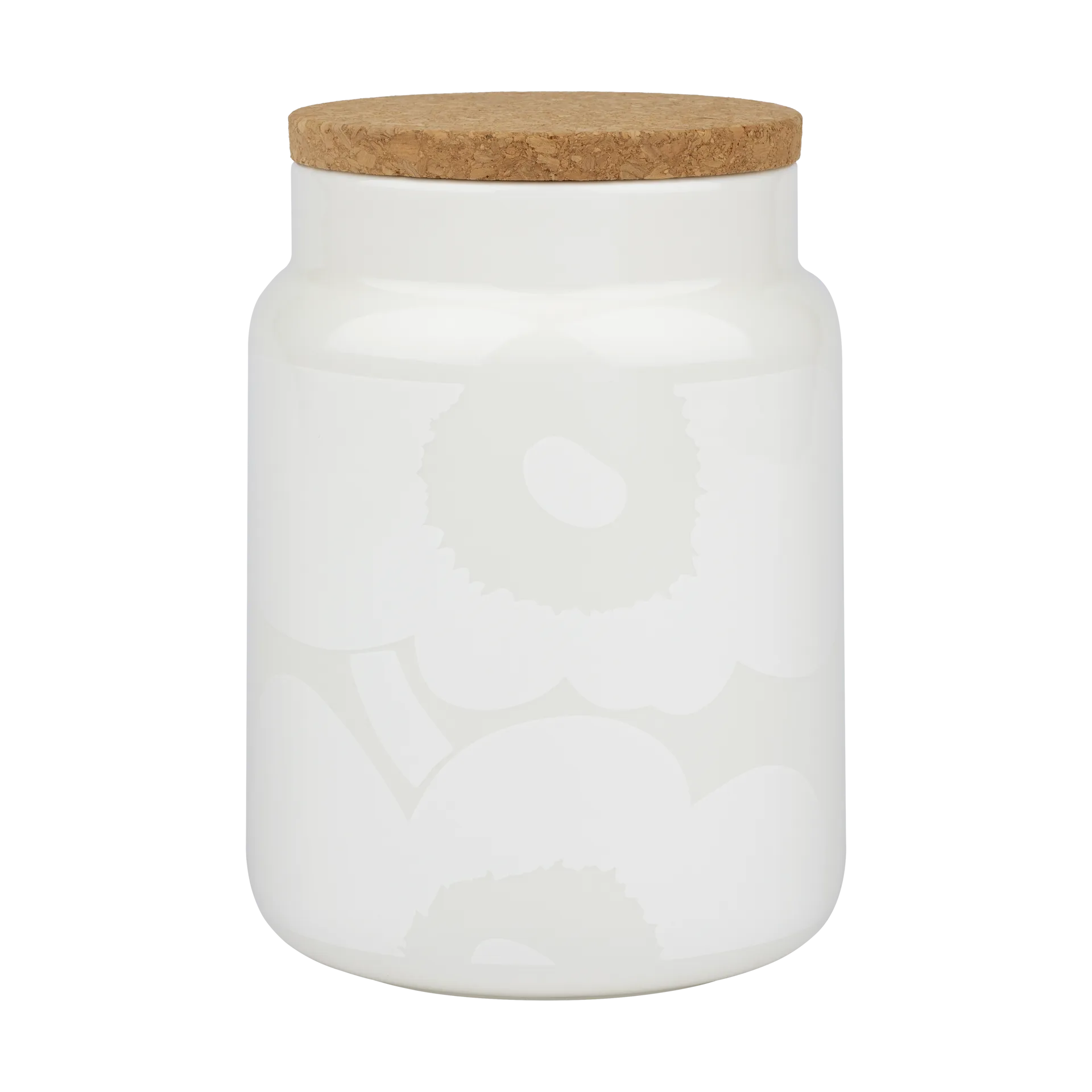 Unikko purkki 1,2 l, White Marimekko