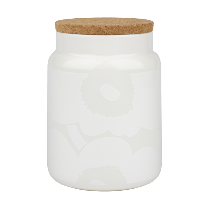 Unikko purkki 1,2 l - White - Marimekko