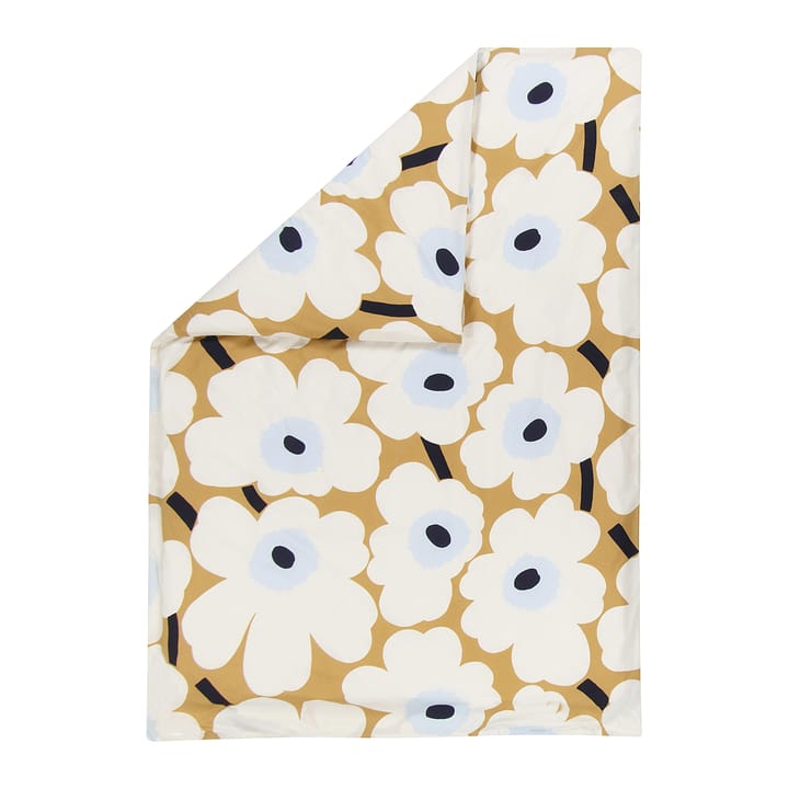 Unikko pussilakana 150x210 cm, beige-luonnonvalkoinen-sininen Marimekko