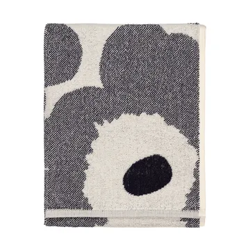 Unikko pyyhe 50 x 70 cm - Off white-blueberry - Marimekko