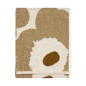 Unikko pyyhe 50 x 70 cm - Off white-pronssi - Marimekko