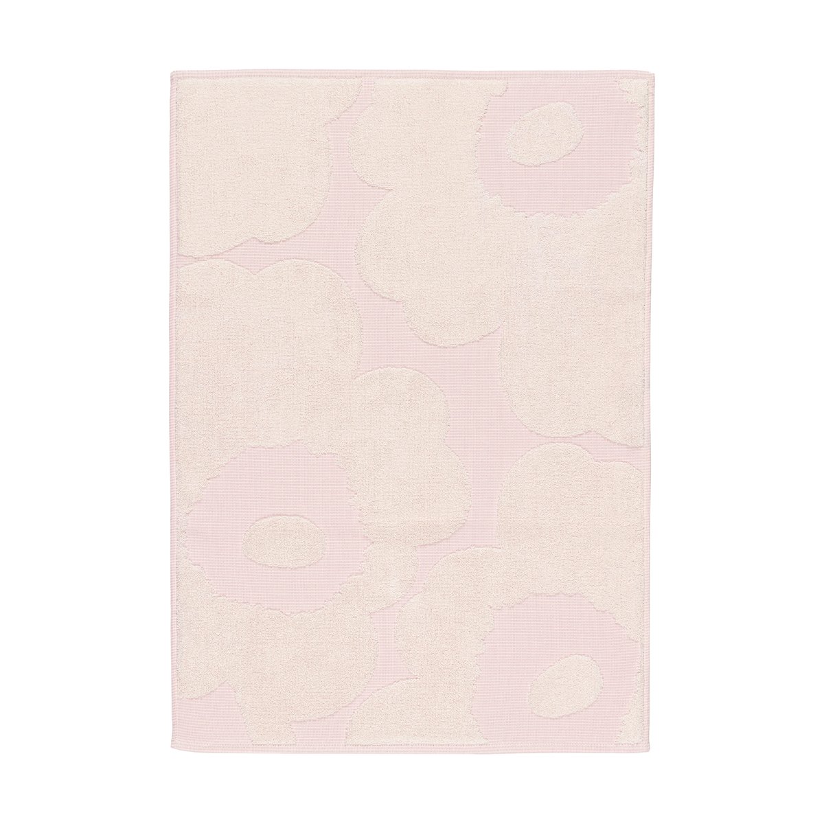 Marimekko Unikko pyyhe 50 x 70 cm White-light pink | Skandinaavinen Sisustus | Käsipyyhkeet | Vaaleanpunainen