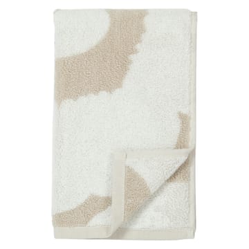 Unikko pyyhe, beige-valkoinen - 30x50 cm - Marimekko