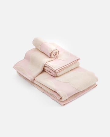 Unikko pyyhesetti 3 osaa - White-light pink - Marimekko