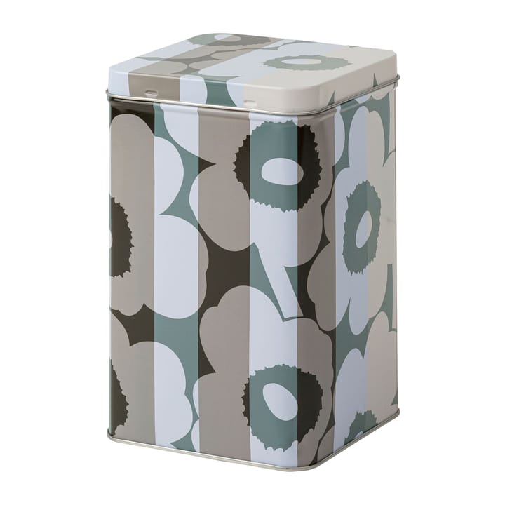 Unikko Ralli -säilytyslaatikko 17,5 cm - Cream-light sky-dusty rose - Marimekko