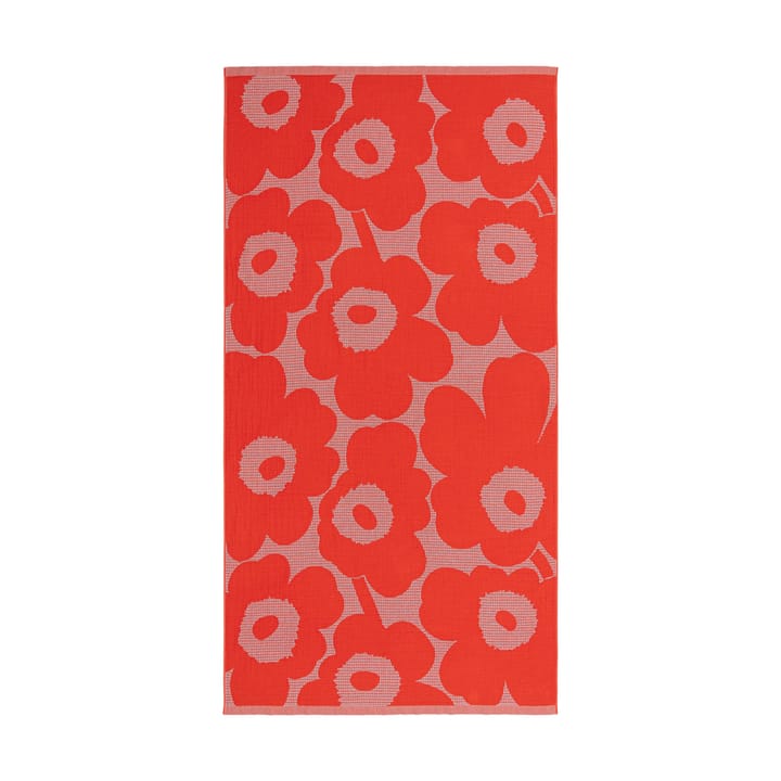 Unikko rantapyyhe 96,5x180 cm - L. blue-orange - Marimekko