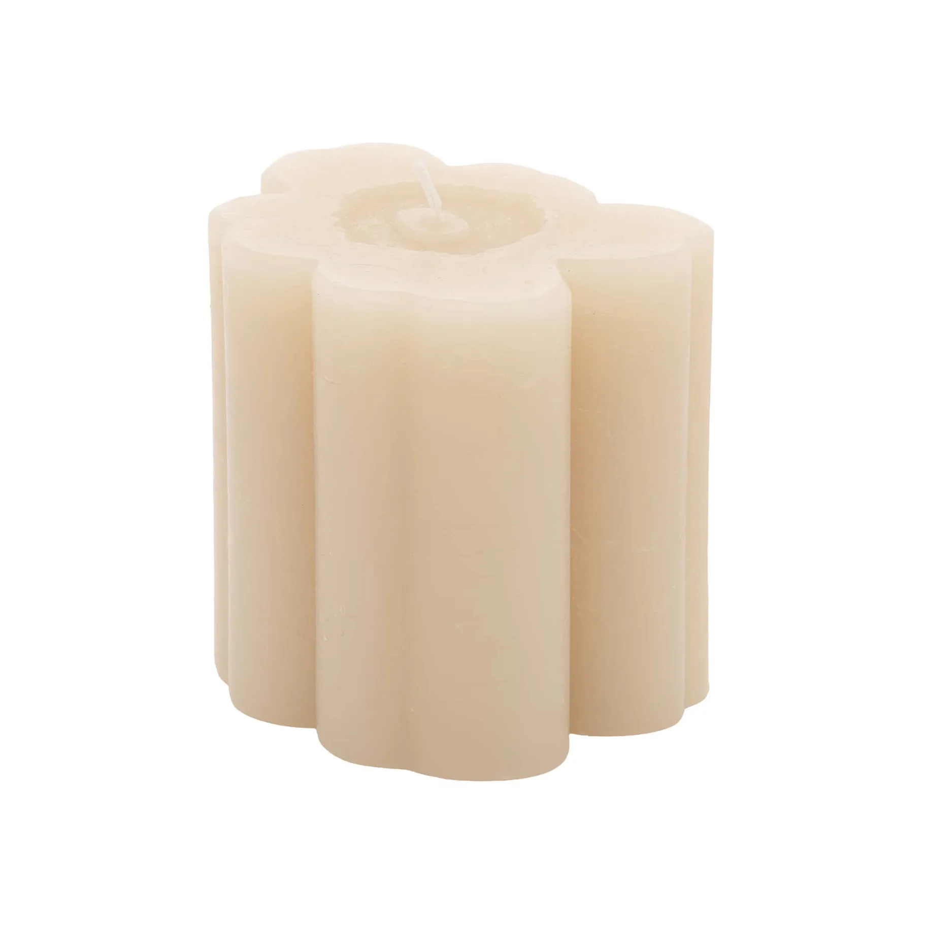 Unikko shape kynttilä, Beige Marimekko