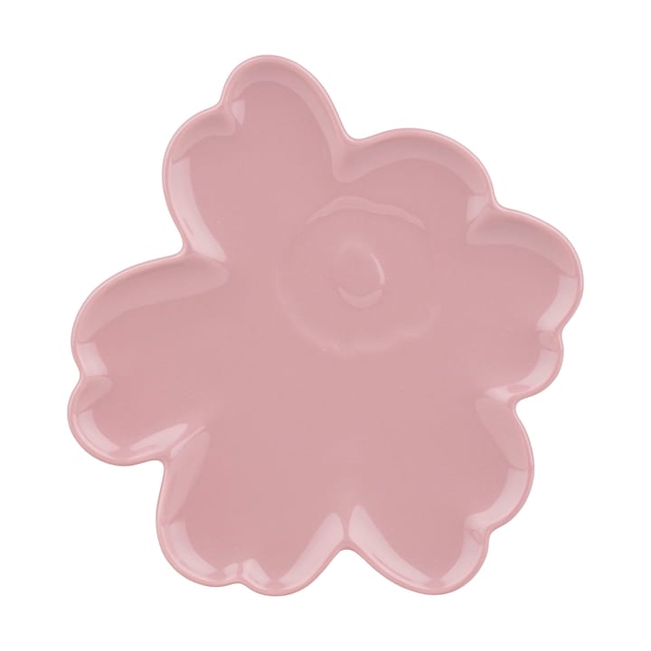 Unikko Shape lautanen 20 cm - Vaaleanpunainen - Marimekko