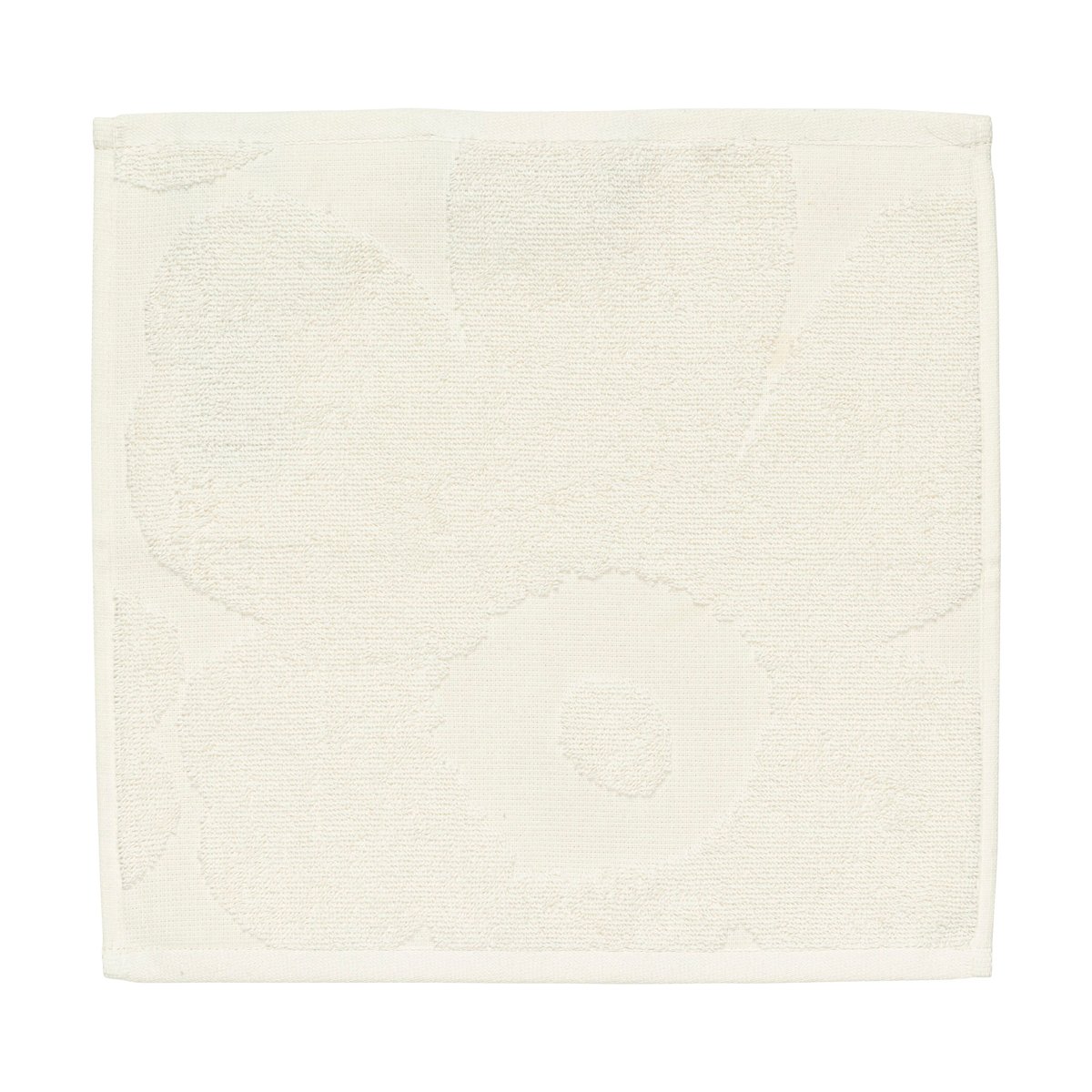 Marimekko Unikko solid mini pyyhe 32x32 cm Ecru | Skandinaavinen Sisustus | Käsipyyhkeet | Beige