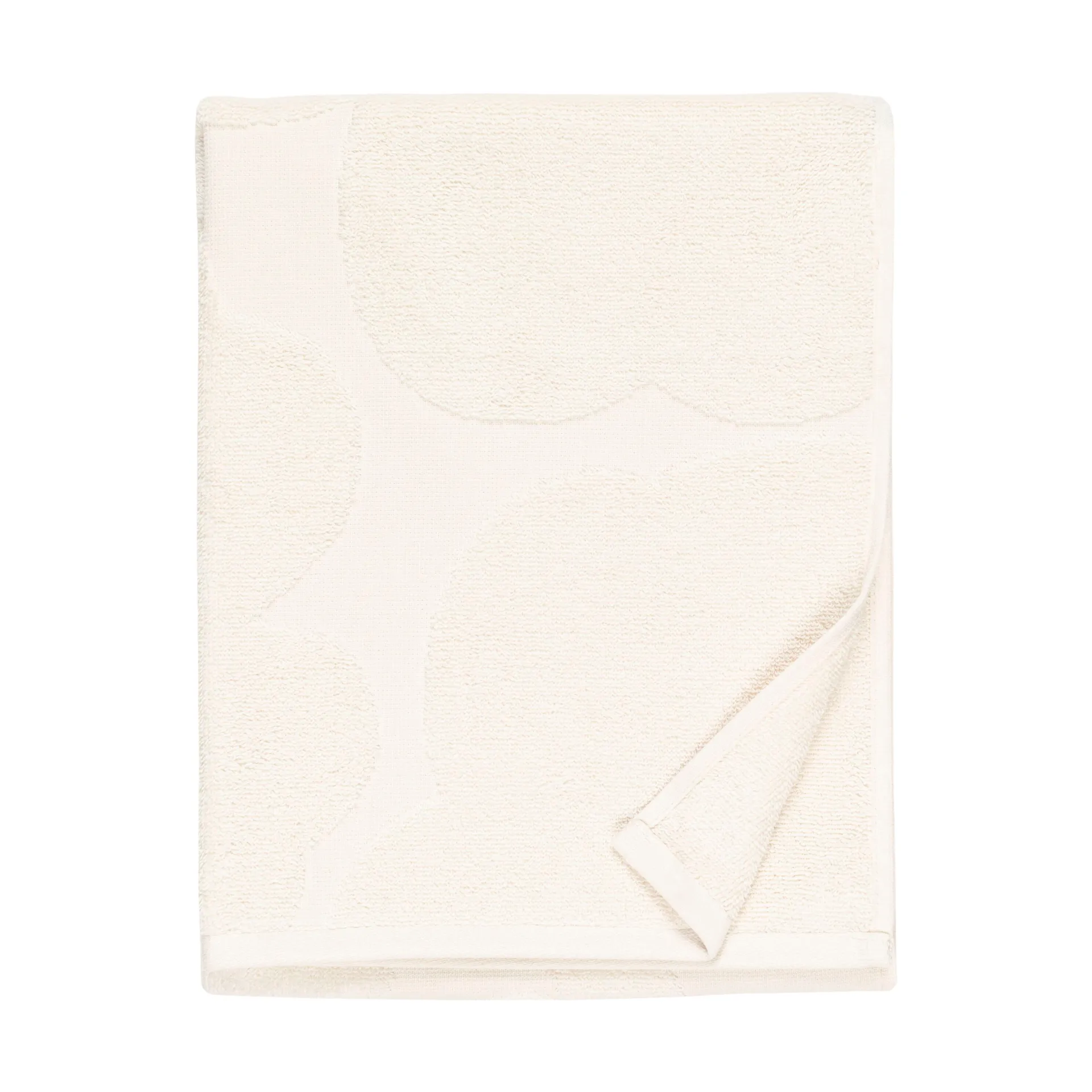 Unikko solid pyyhe 50x70 cm, Ecru Marimekko