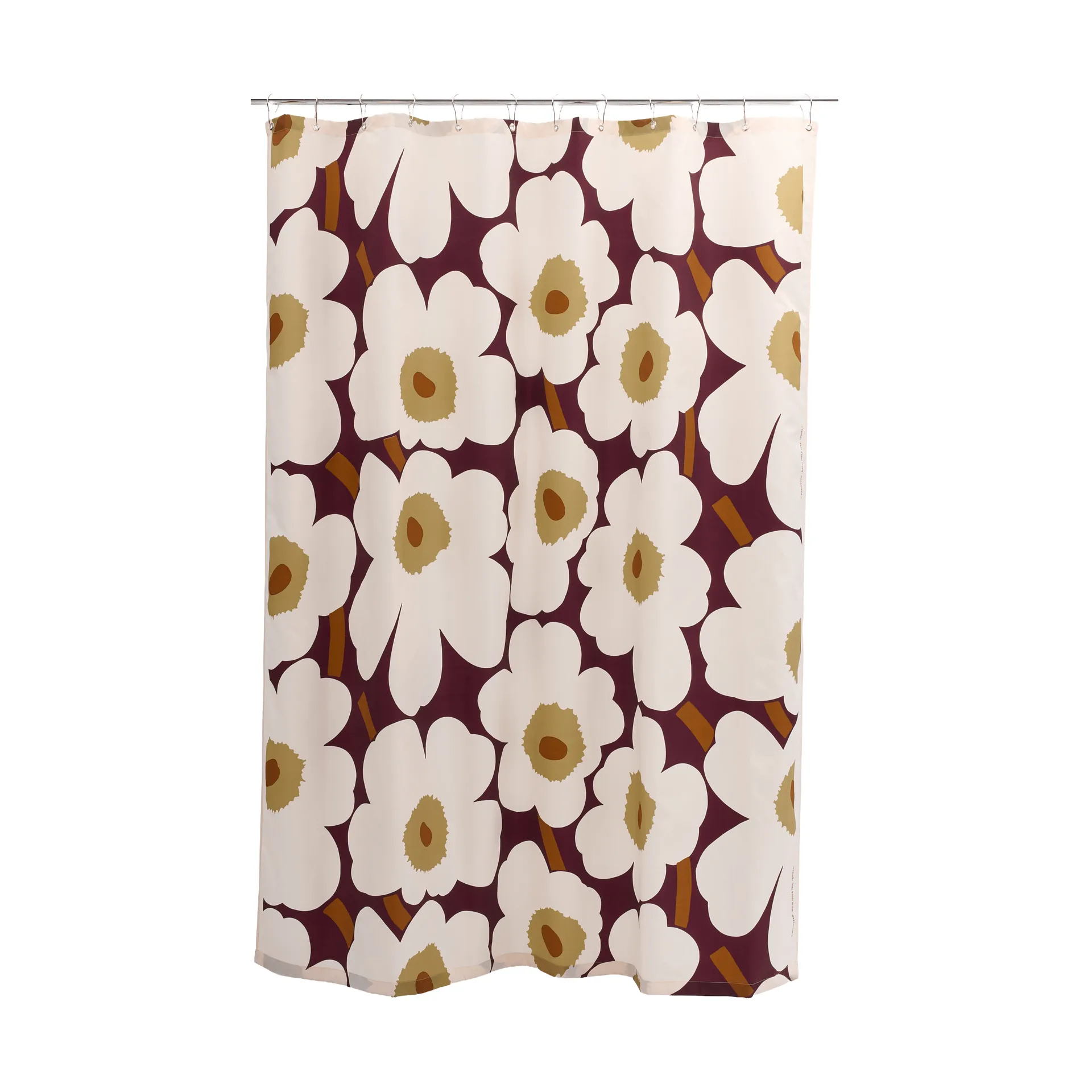 Unikko suihkuverho, Plum-pink-elmwood-toffee Marimekko