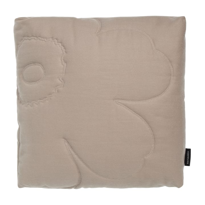 Unikko tikattu tyynynpäällinen 45 x 45 cm - Beige - Marimekko