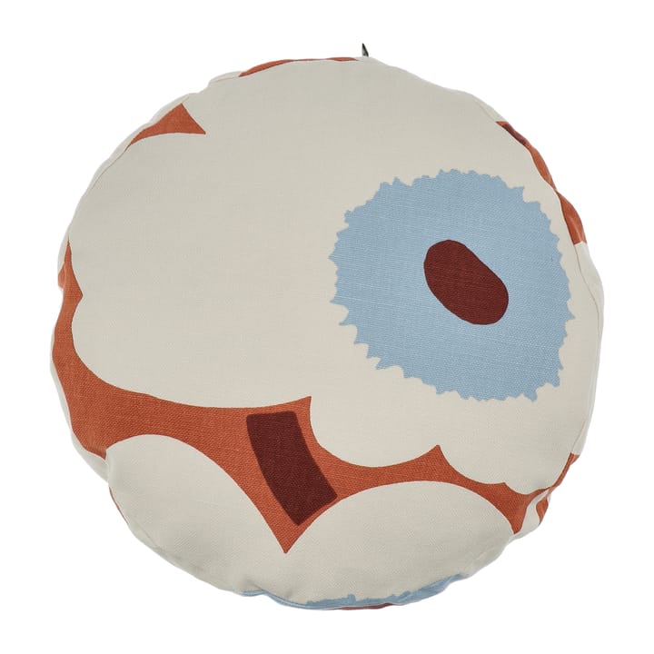 Unikko tyyny Ø 43 cm - Orange-off white-light blue - Marimekko