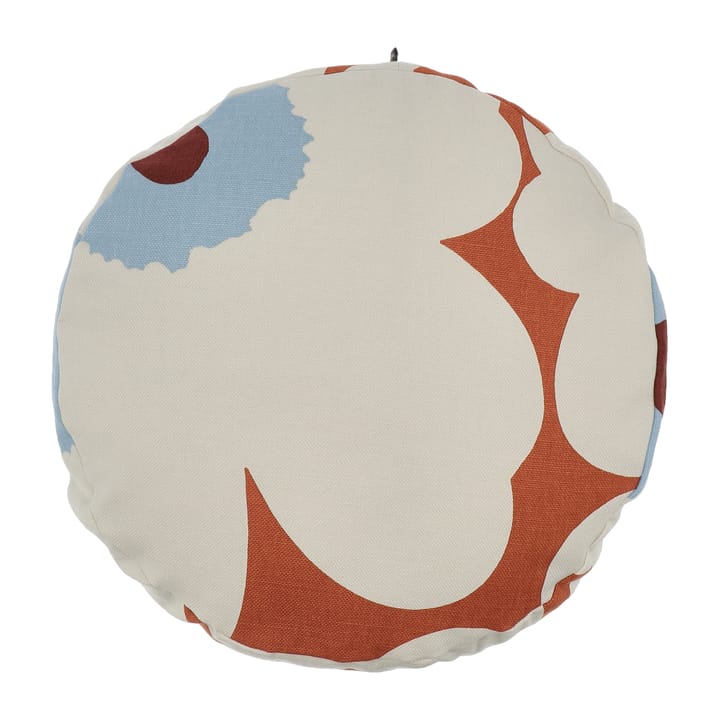 Unikko tyyny Ø 43 cm - Orange-off white-light blue - Marimekko