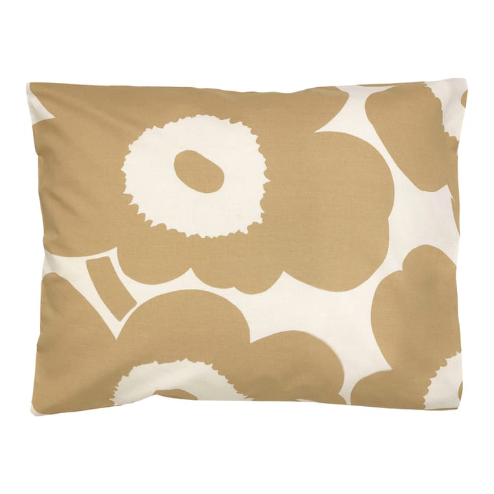 Unikko tyynyliina puuvilla-hamppu 50x60 cm - Beige - Marimekko