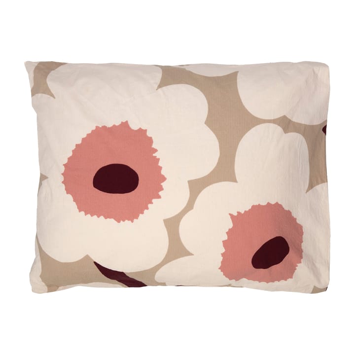 Unikko tyynynpäällinen 50 x 60 cm, beige, cotton, rose Marimekko