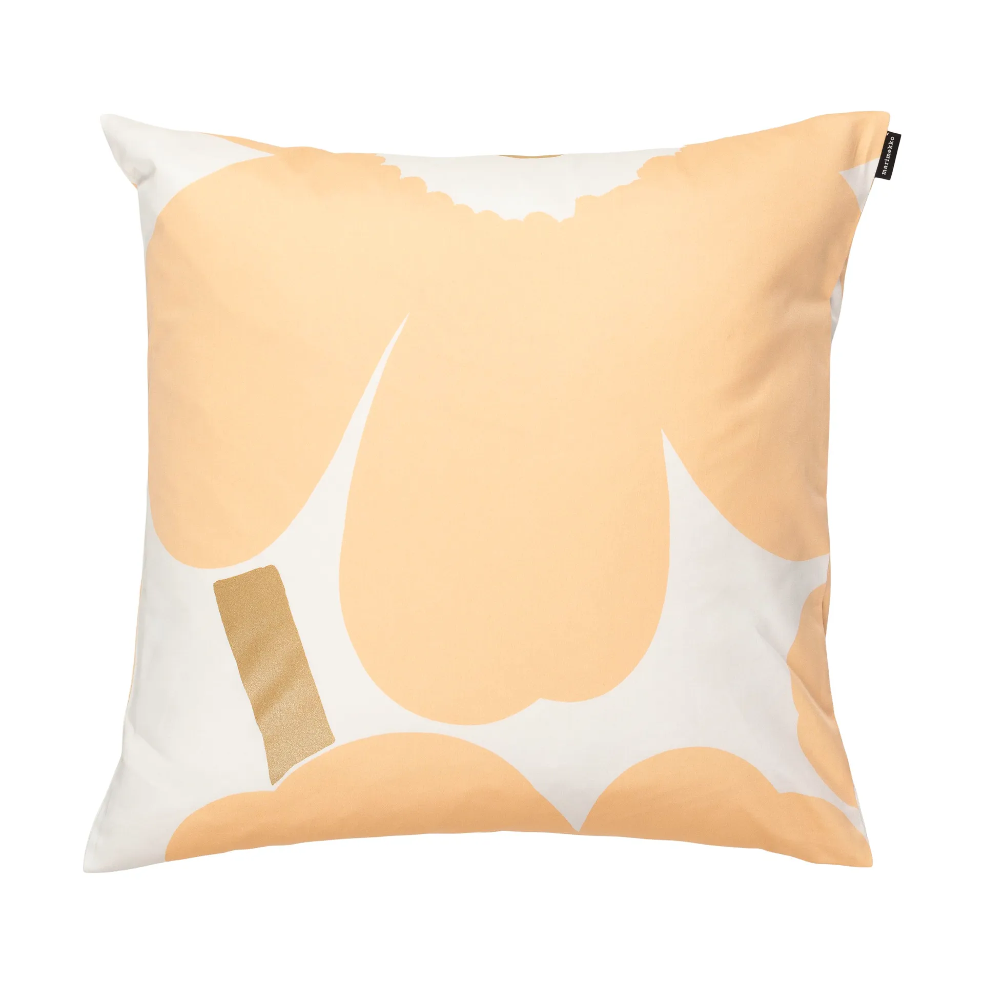 Unikko tyynynpäällinen 50x50 cm 2 osaa, White-Light pink-apricot Marimekko